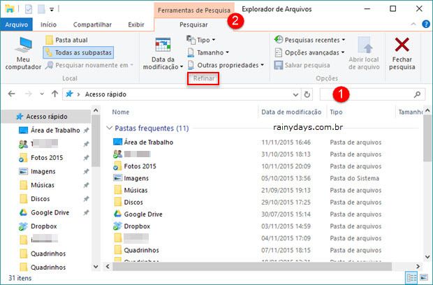 Como Filtrar Arquivos Por Tamanho No Windows 10